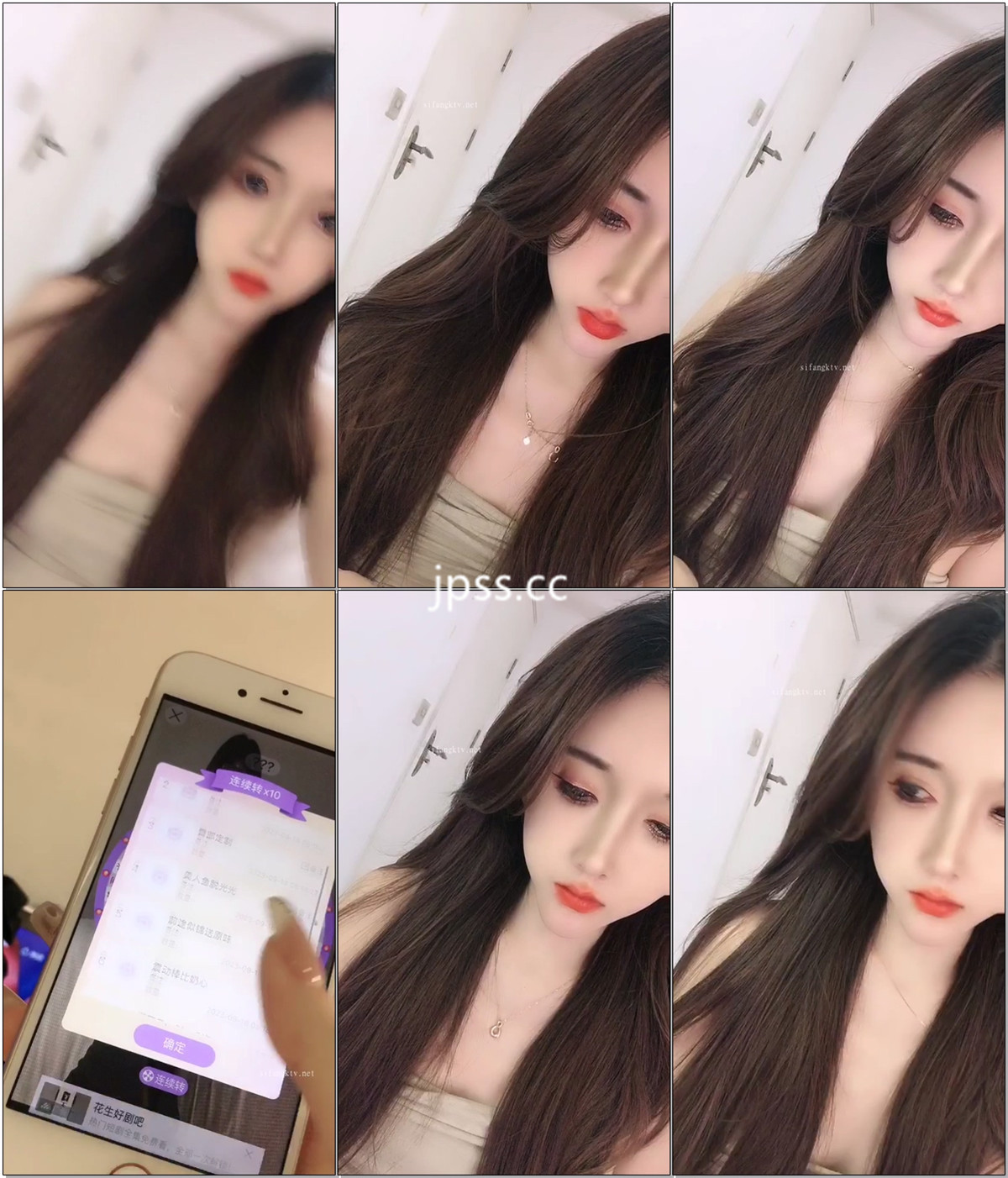 张雯雯 - NO.006 绿播下海女神 极品美乳 舔舌诱惑 疯狂揉奶自慰 (6).jpg