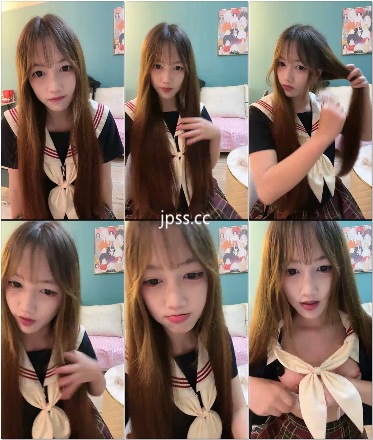 乐乐妹妹 - NO.052 清纯的大眼妹子 这奶子发育的可以左右比心 干净性感的逼逼掰开给你看自慰呻吟 (52).jpg