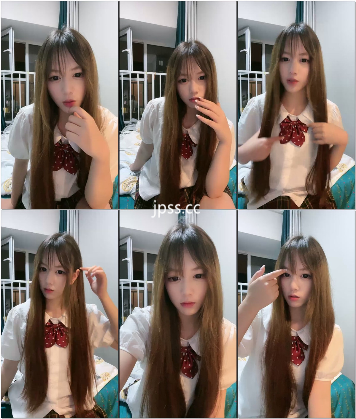 乐乐妹妹 - NO.054 清纯的大眼妹子 这奶子发育的可以左右比心 干净性感的逼逼掰开给你看自慰呻吟 (54).jpg