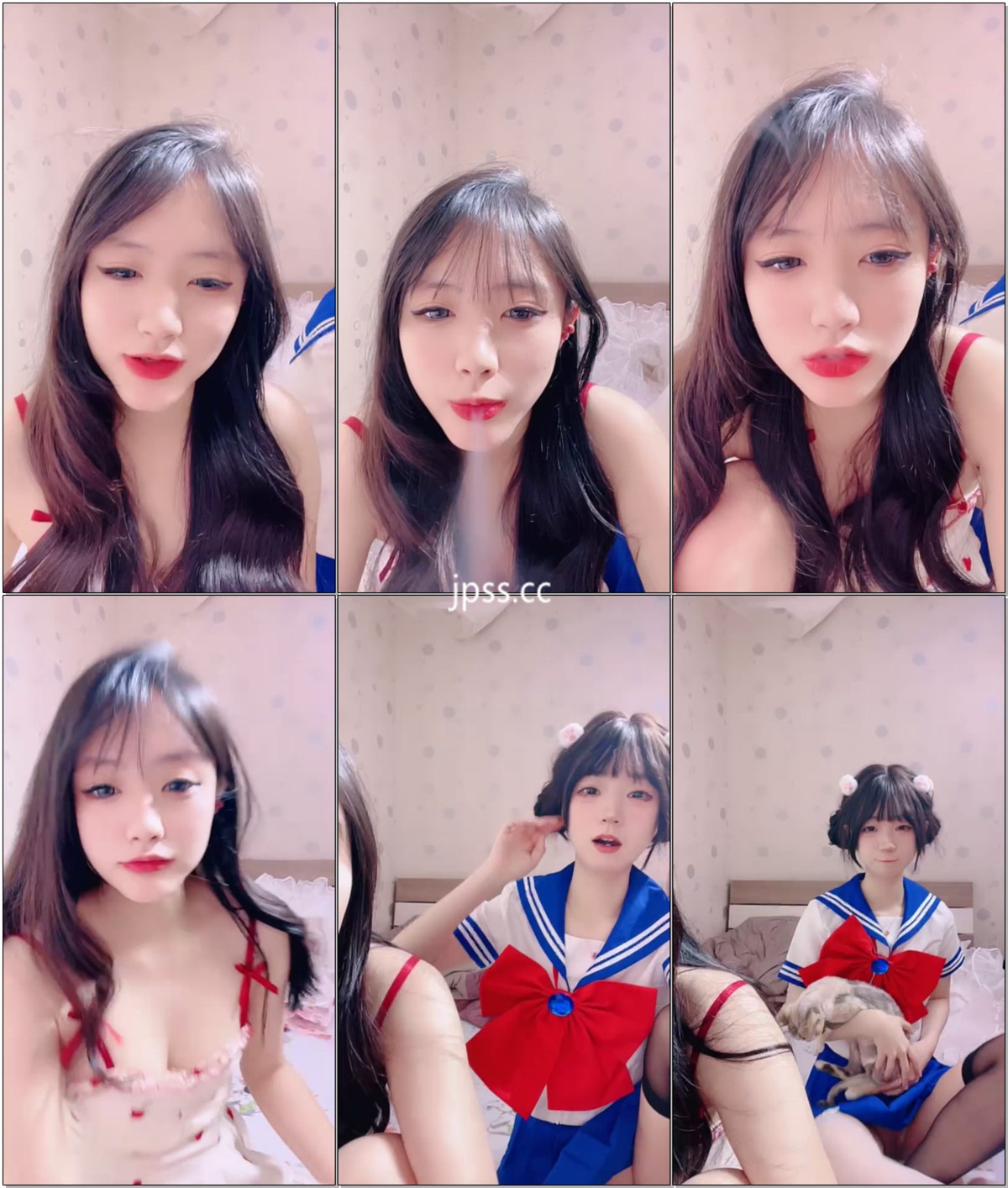邪恶双马尾 - NO.002 01月14日-01月19日 超甜卡哇伊学妹 携闺蜜下海大屌自慰互助 (2).jpg